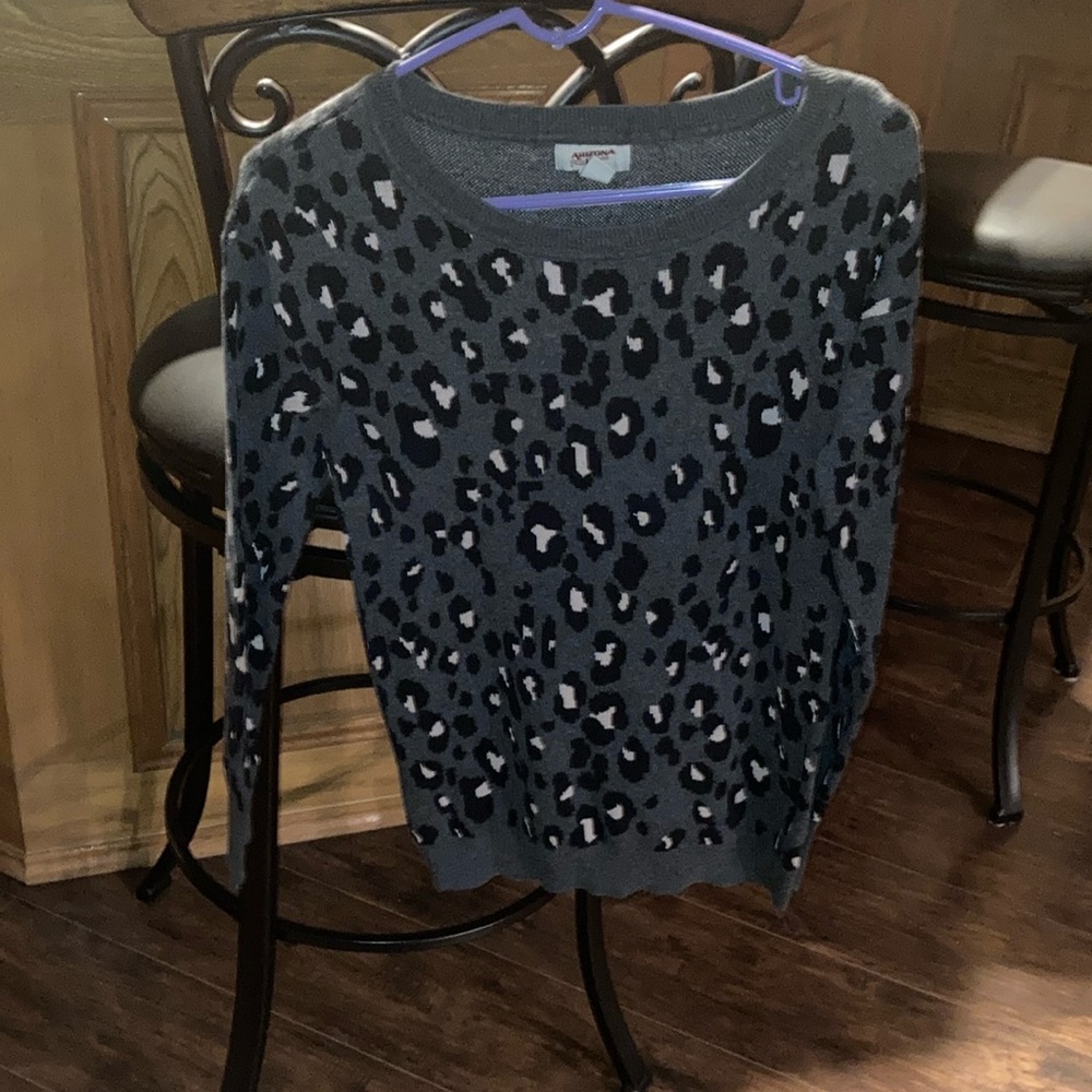 Animal print long sleeve